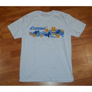 COZUMEL MEXICO Souvenir T-Shirt Sz M Tee Shirt White